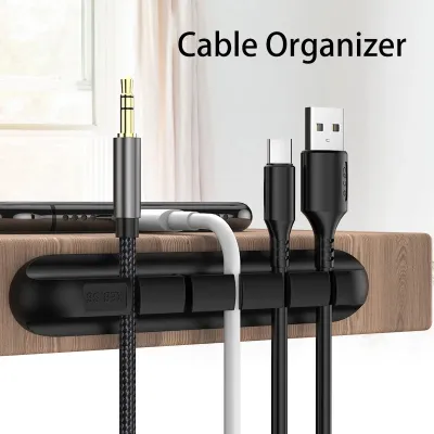 1 Pc Silicone Cable Holder Organizer